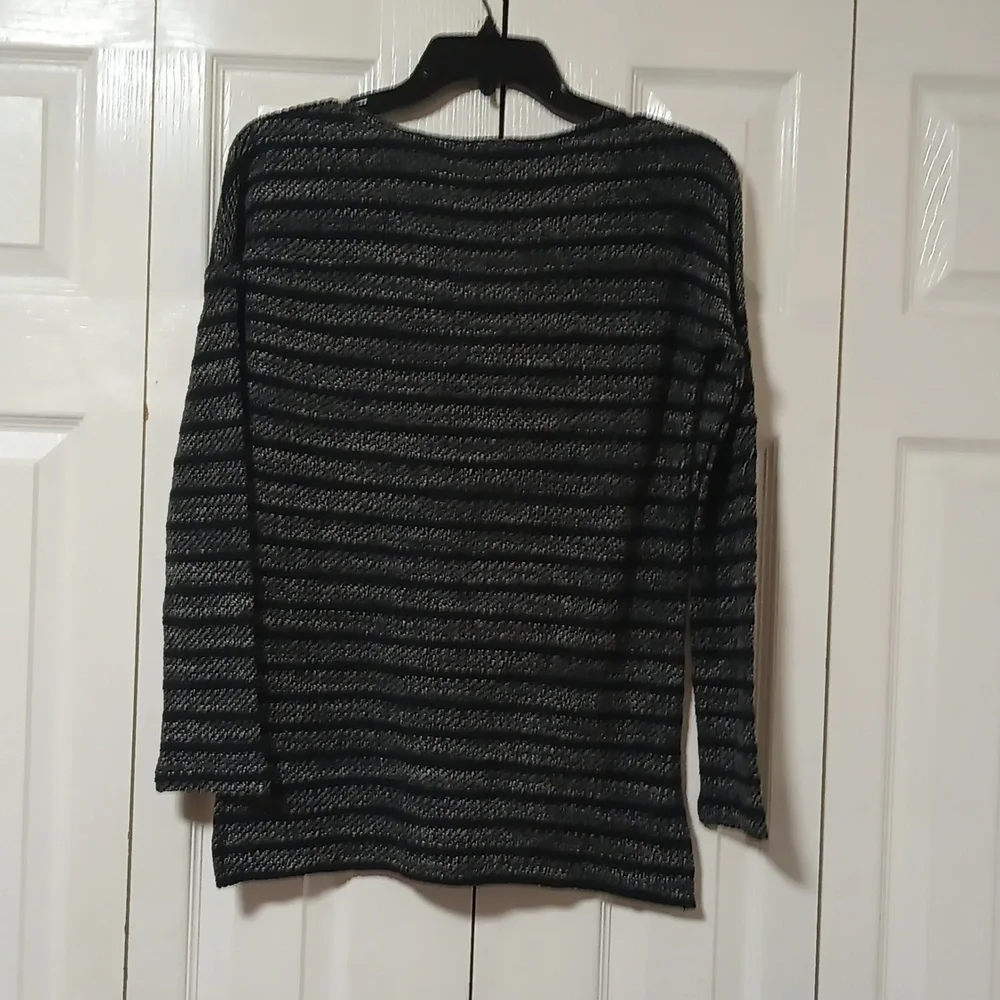 Paige Martine V Neck Striped Sweater